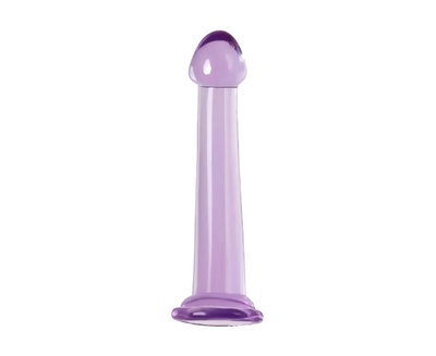 Фиолетовый фаллоимитатор Jelly Dildo S - 15,5 см. Toyfa Basic 