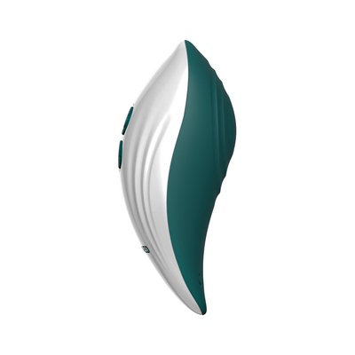 Стимулятор эрогенных зон с пульсацией Palm Pleasure Evolved (зеленый; белый) 