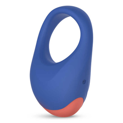Синее эрекционное кольцо RRRING Dinner Date Cock Ring FeelzToys (синий; оранжевый) 