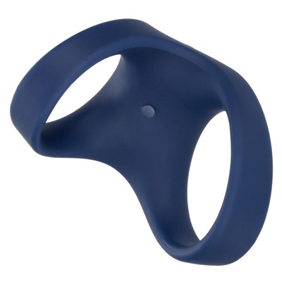 Синее эрекционное виброкольцо Rechargeable Max Dual Ring California Exotic Novelties (синий) 