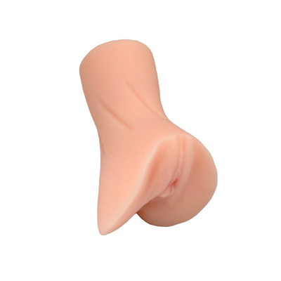 Компактный мастурбатор Newone вагина и анус Компактный мастурбатор вагина и анус (бежевый) 