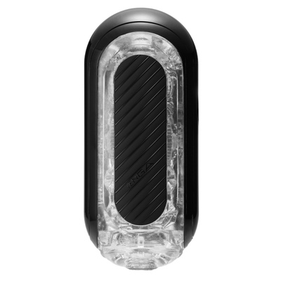 Мастурбатор Tenga Flip Zero Gravity с вибрацией, чёрный (черный) 