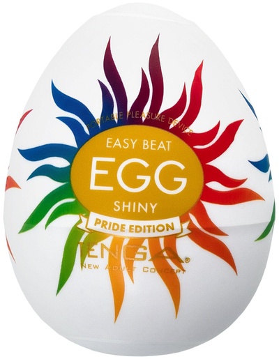 Мастурбатор яйцо TENGA Egg Shiny Pride Edition Egg Мастурбатор яйцо Shiny Pride Edition (белый) 