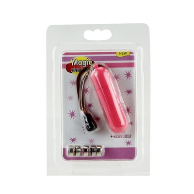Стимулятор клитора Baile Вибро-пуля Magic bullet (розовый) 