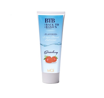 Гель для интимной гигиены BTB Water-Based gel с ароматом Strawberry 75 мл Mai Attraction Cosmetics 