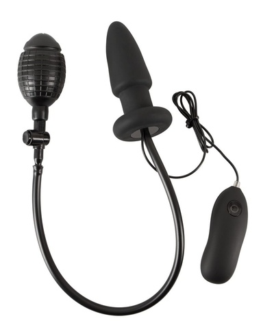 Надувная пробка You2Toys с вибрацией Inflatable Vibrating Butt Plug черный с вибрацией Inflatable Vibrating Butt Plug (черный) 