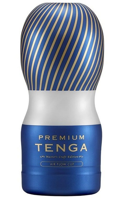Мастурбатор TENGA Premium Air Flow Cup (синий) 