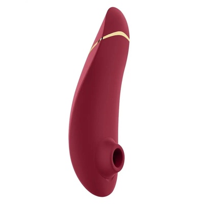 Клиторальный стимулятор Womanizer Premium 2, бордовый (красный) 