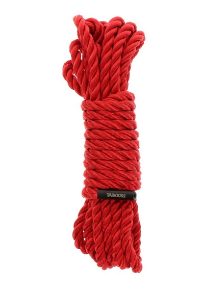 Веревка для связывания Taboom Bondage Rope красная 5 meter 7 mm 10_taboom-17250 (красный) 