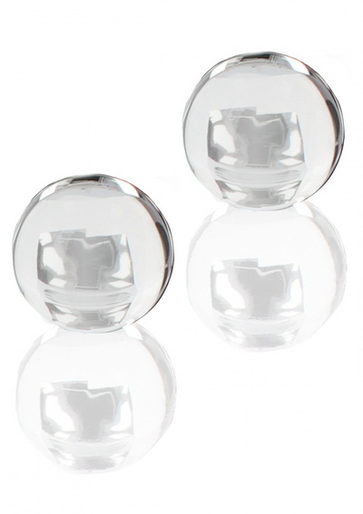 Вагинальные шарики Toy Joy "СЛЕЙС" прозрачные длина 3 см 3_toyjoy-10616 (прозрачный) 