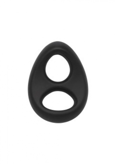 Эрекционное кольцо HIDDEN DESIRE с петлей для мошонки 6,5 см Hidden Desire hiddde-17043 (черный) 