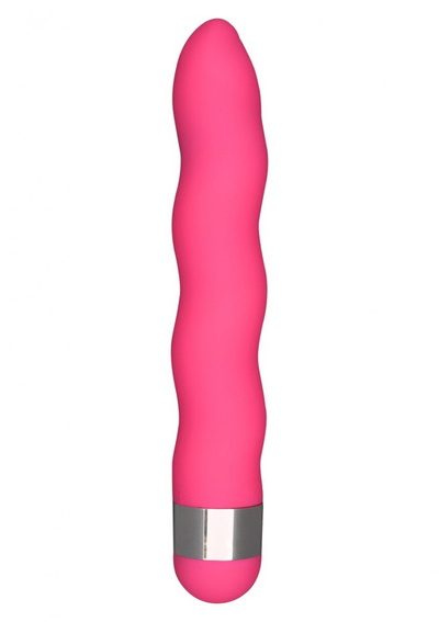 Вибратор Toy Joy Funky Wave Vibrette 18 см (розовый) 