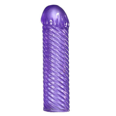 Насадка-удлинитель на пенис MMG Sex Toys Fio, фиолетовый, 15 см Elo 