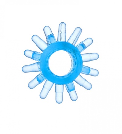 Кольцо Toyfa Солнце гелевое, голубое (голубой) 