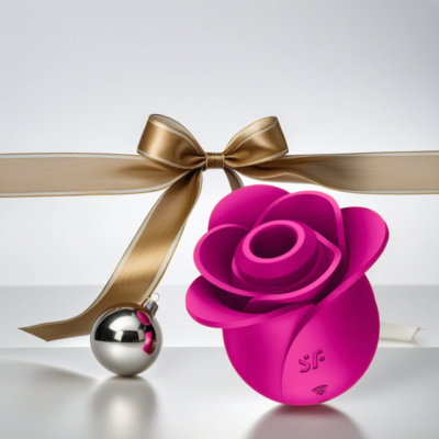 Вакуумно-волновой стимулятор клитора с насадкой "жидкий воздух" Pro 2 Classic Blossom, Satisfyer, розовый 