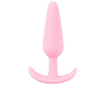 Розовая анальная втулка Mini Butt Plug - 8,4 см. Orion (розовый) 