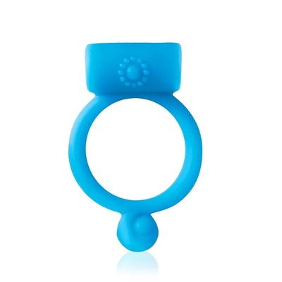 Эрекционное кольцо Erowoman-Eroman 3,5 см (голубой) 