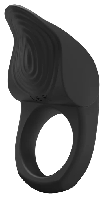 Кольцо-стимулятор Baile Vibrating Susanna с вибрацией черное (черный) 