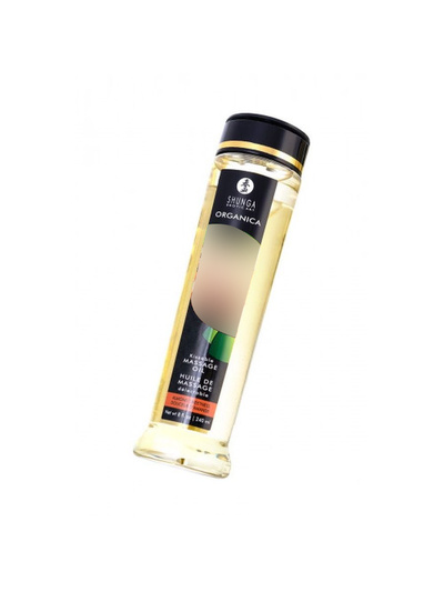 Массажное масло Organica с ароматом миндаля - 240 мл. Shunga 
