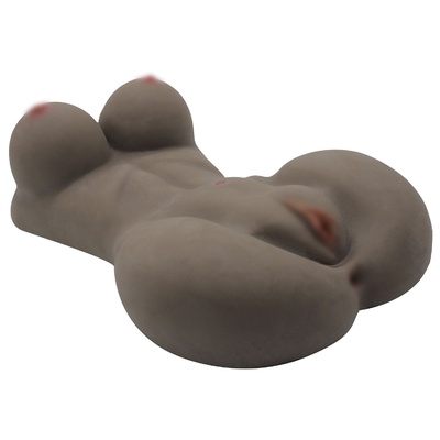 Мастурбатор MMG Sex Toys женское тело с большой грудью, коричневый WomanBodyLat 