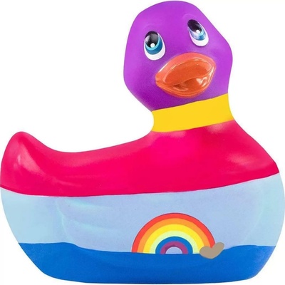 Вибратор-уточка Big Teaze Toys I Rub My Duckie 2.0, разноцветный (Фиолетовый) 