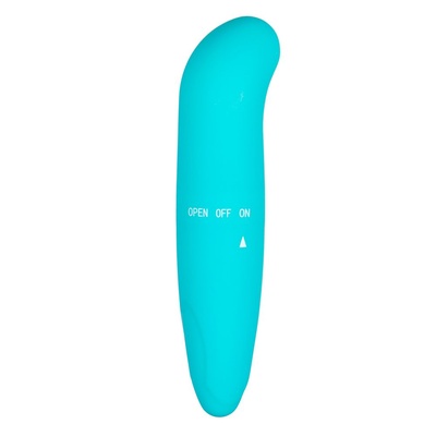 Мини-вибратор для точки G Easytoys Mini G-Spot Vibrator Turquoise, голубой 