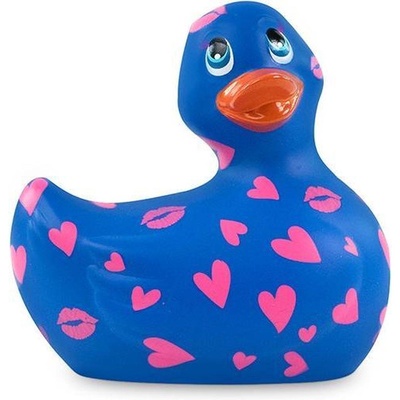 Вибратор-уточка Big Teaze Toys I Rub My Duckie 2.0, сине-фиолетовый (Розовый) 