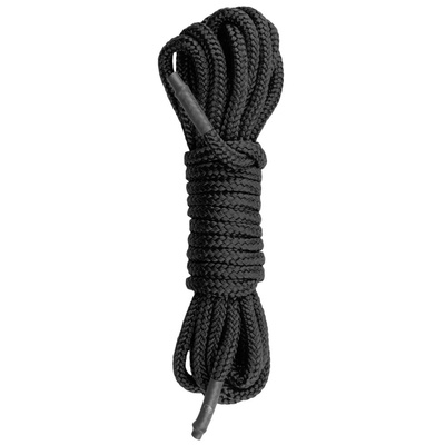 Веревка для связывания Easytoys Black Bondage Rope, 5м, черная (Черный) 