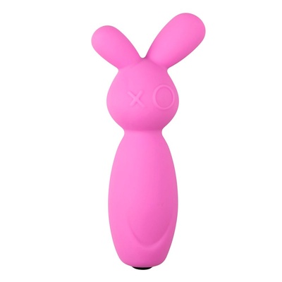 Мини-вибратор Easytoys Vibrating Mini Bunny (Розовый) 