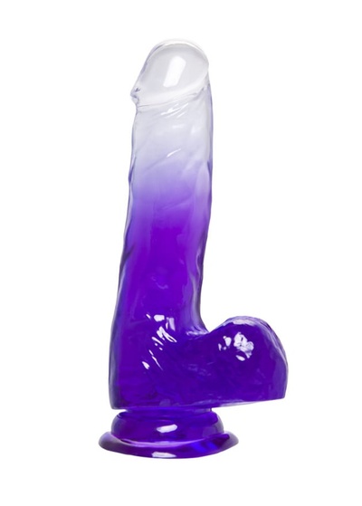 Фаллоимитатор A-Toys by ToyFa Radi фиолетовый 17,5 см (прозрачный; фиолетовый) 