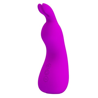 Вибростимулятор Baile Nakki в форме кролика лиловый (фиолетовый) 