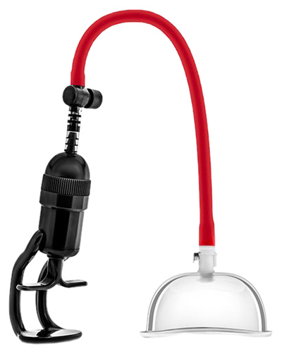 Женский вакуумный массажер INTENSE PUSSY PUMP SYSTEM 168235 Blush Novelties (красный; черный) 