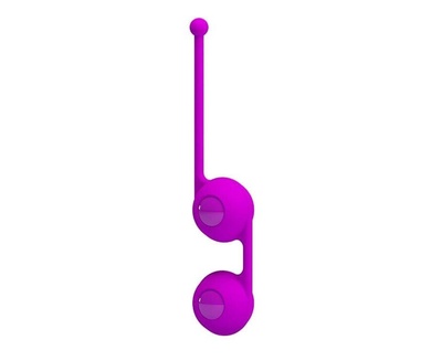 Вагинальные шарики Pretty Love Kegel Tighten UP III фиолетовые 17 см (фиолетовый) 