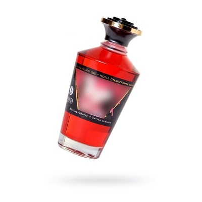 Масло массажное интимное возбуждающее Пылающая вишня Shunga Afrodisiac Warming Oil 2200... 