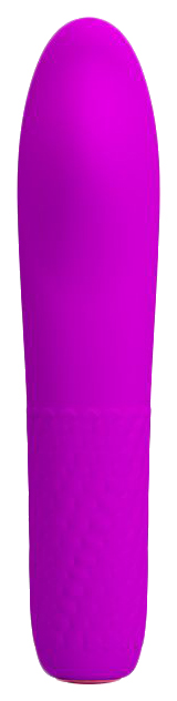 Вибратор BURKE 4 режима вибрации, 4 режима ротации, 16 см Baile (фиолетовый) 