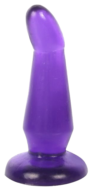 Фиолетовая Анальная пробка 13 см Bior toys (фиолетовый) 