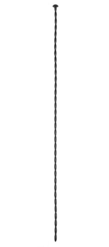Уретральный стимулятор Джага-Джага черный 30 см Джага Джага Черный уретральный стимулятор - 30 см. 