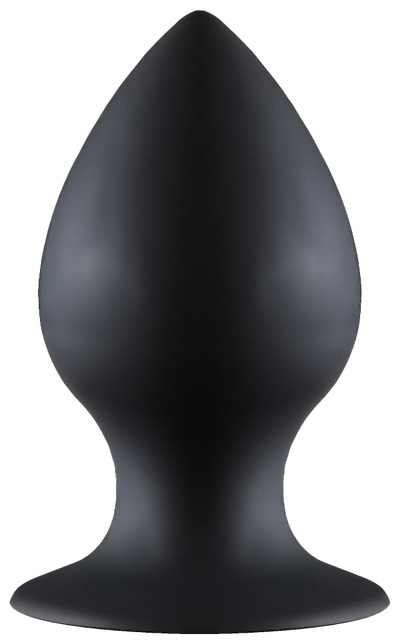 Анальная пробка thick anal plug medium lola (9,5 см) Lola Toys (черный) 