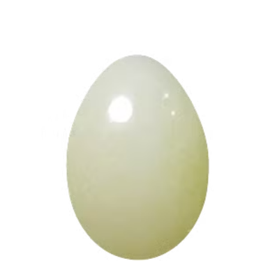 Нефритовое яйцо, Внутренее Совершенство, платинум маленькое с отверстием Внутреннее Совершенство Pl-SO 