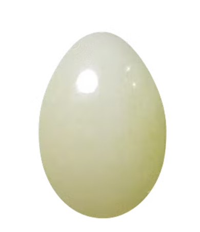 Нефритовое яйцо, Внутренее Совершенство, платинум среднее с отверстием Внутреннее Совершенство Pl-MO 