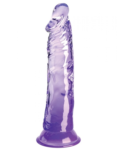 Фаллоимитатор Pipedream King Cock Clear 8’’ Cock, фиолетовый 