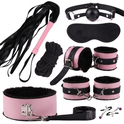 Набор секс игрушек Novihin, розовый АК004 (розовый; черный) 