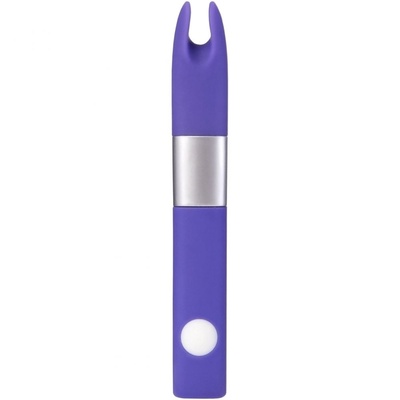 Компактный вибратор qvibry mini vibe memo, 12 см (фиолетовый) 