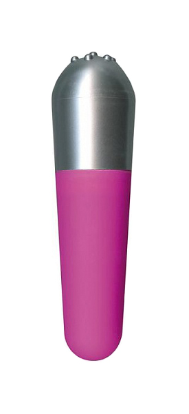 Лиловый мини-вибратор Funky Vibrette 11 см Toy Joy (розовый) 