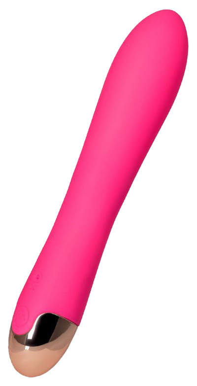 Розовый вибратор-ротатор Lova-lova 17,5 см 