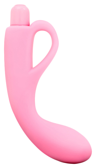 Розовый изогнутый стимулятор LUXE FREYA PINK 17,7 см Blush Novelties 