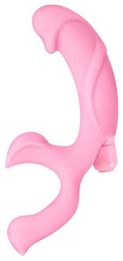 Розовый стимулятор G-точки Luxe Adonis 16,7 см Blush Novelties 