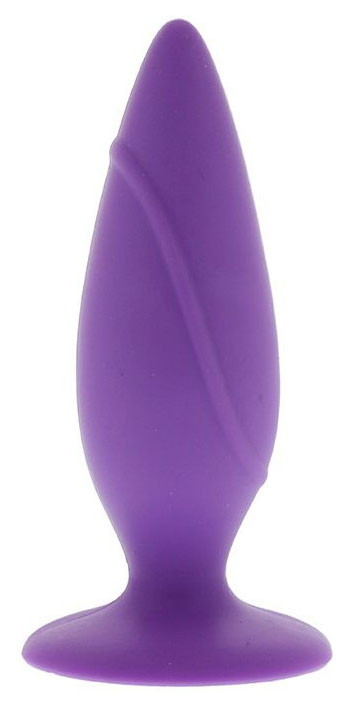 Фиолетовая анальная пробка MOJO SPADES SMALL BUTT PLUG 10 см Seven Creations (фиолетовый) 