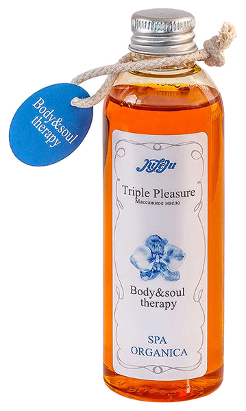 Массажное масло JuLeJu Triple Pleasure Spa Organica 100 г 