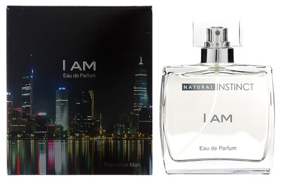 Мужская парфюмерная вода с феромонами Парфюм престиж Natural Instinct I Am 100 мл 